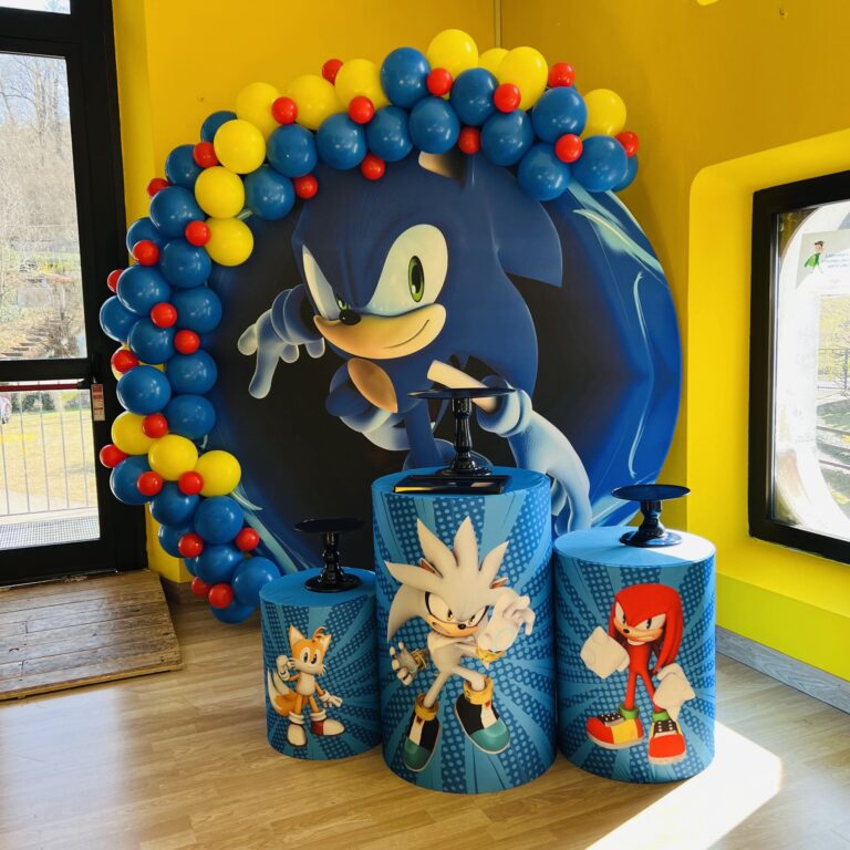 Allestimento a tema Sonic